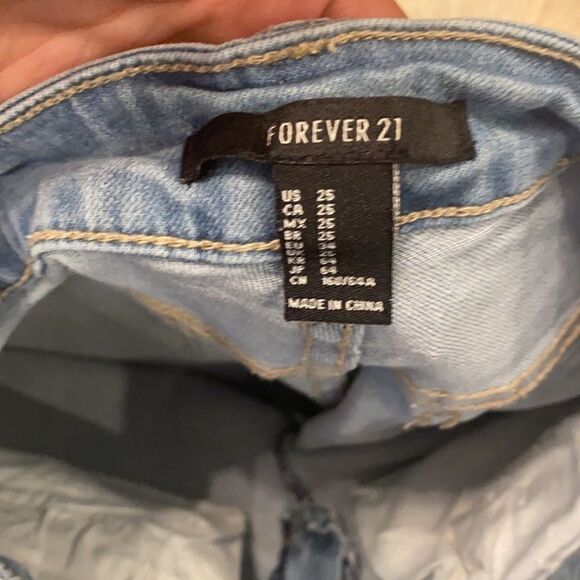 Forever 21 fringe denim  - Picture 2 of 4